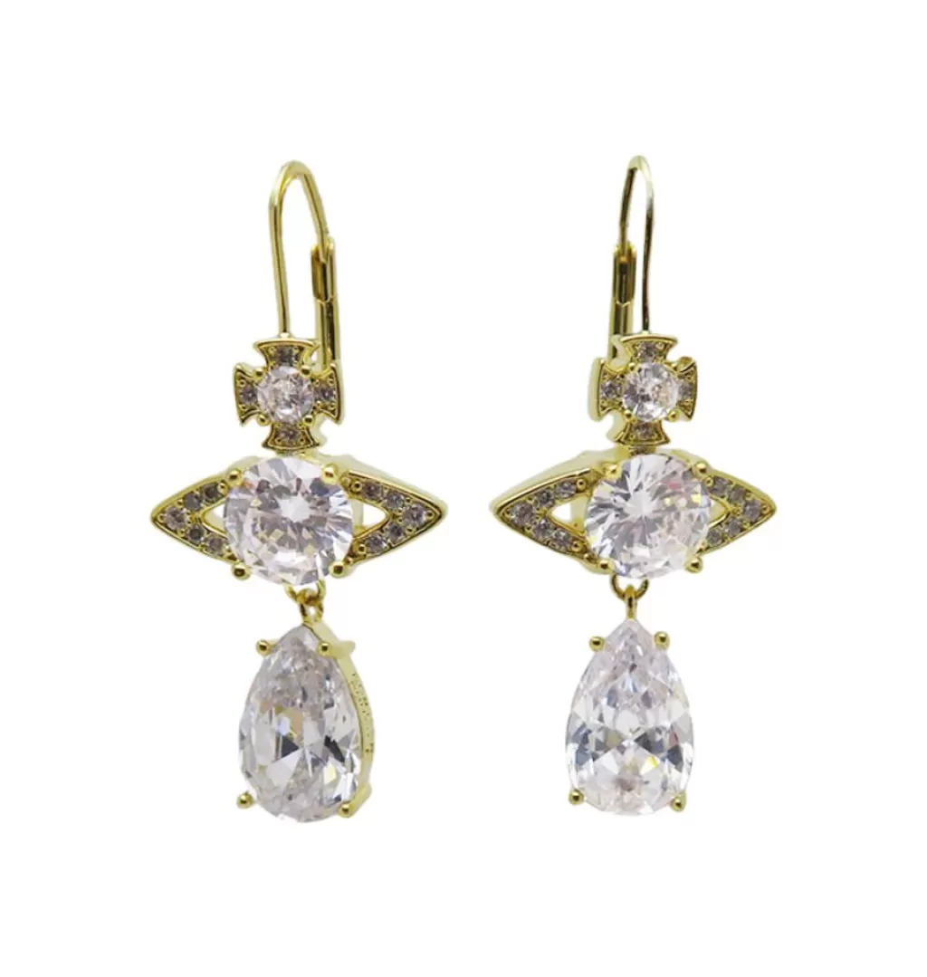 Clearance WOS UP Hungry Eyes Earrings Gold