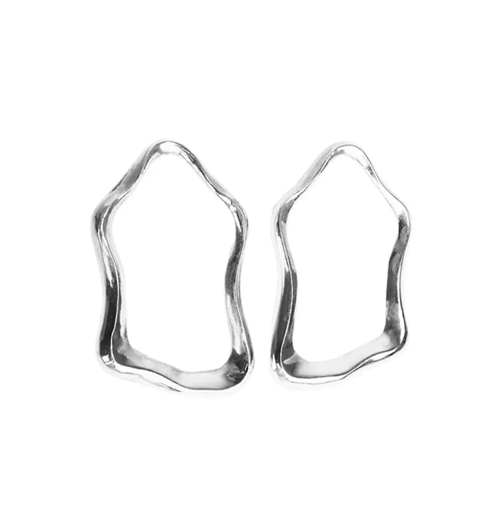 Flash Sale WOS UP Jane Earrings Silver