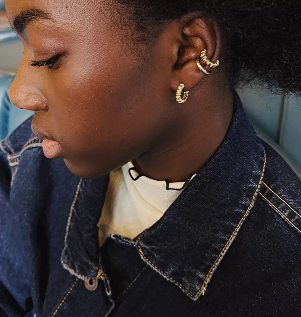 Best WOS July Earrings Gold