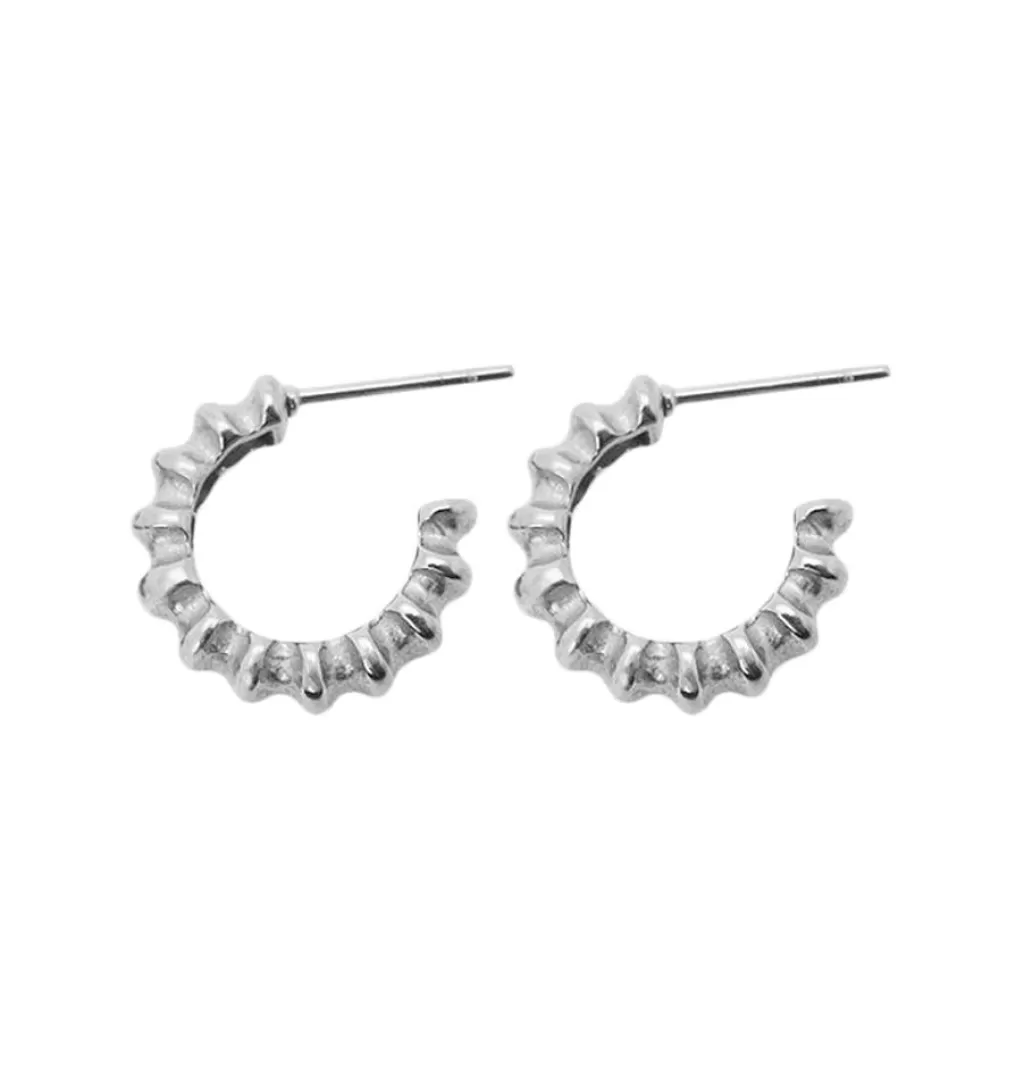 Best Sale WOS July Silver Earrings