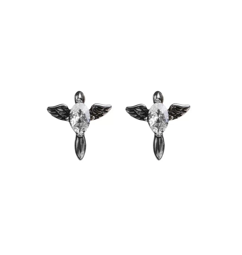 Sale WOS UP Kai Angel Earring Clear
