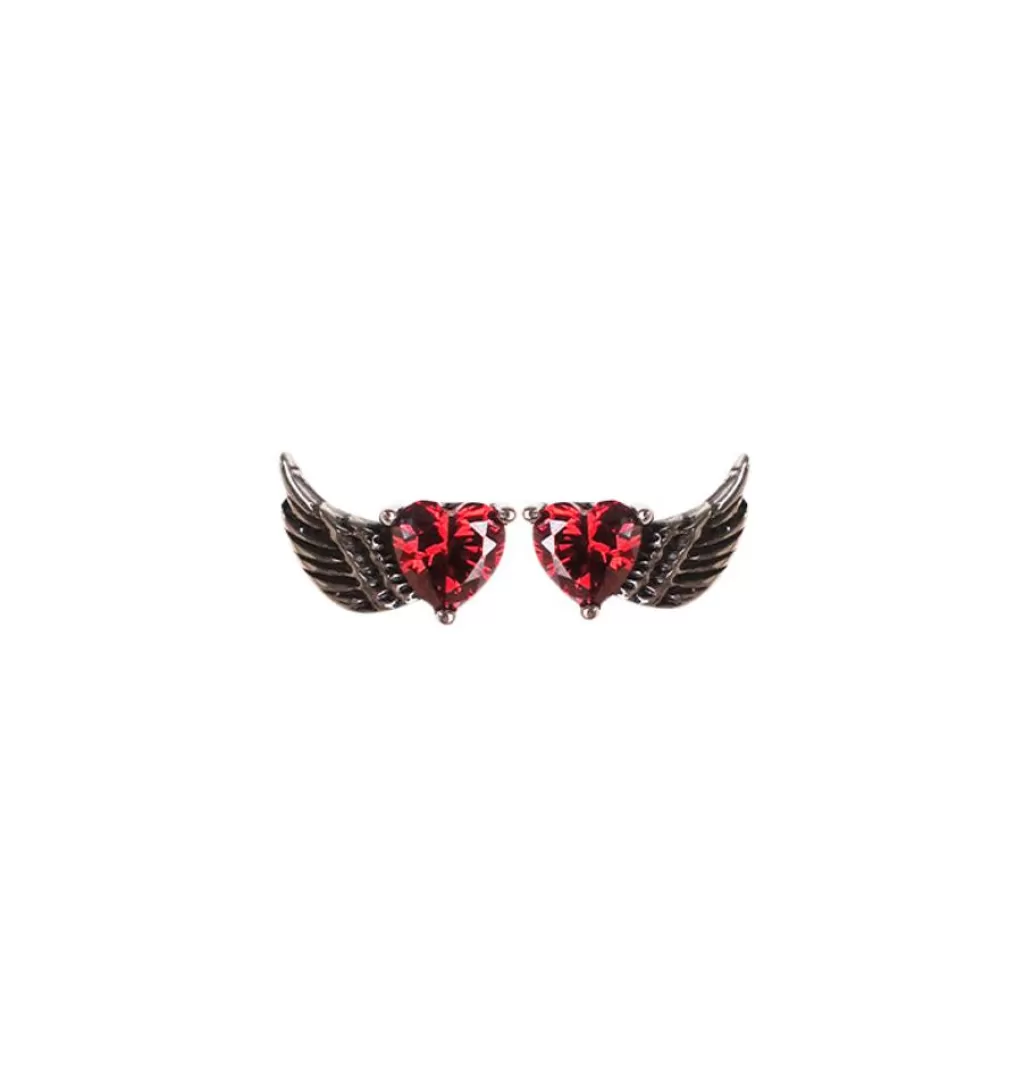 Sale WOS UP Kai Love Earrings Red