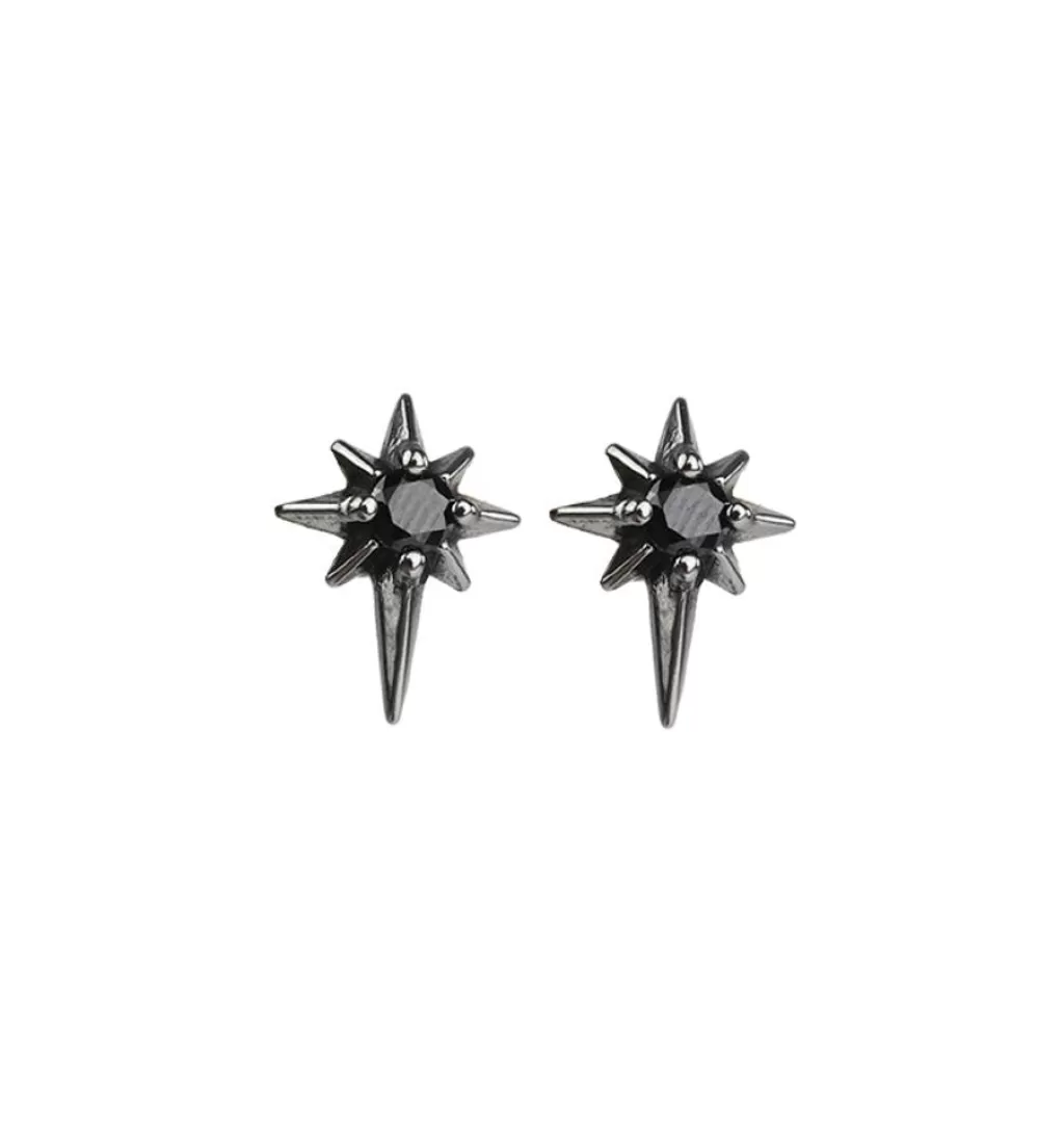 Discount WOS UP Kai Star Earring Svart