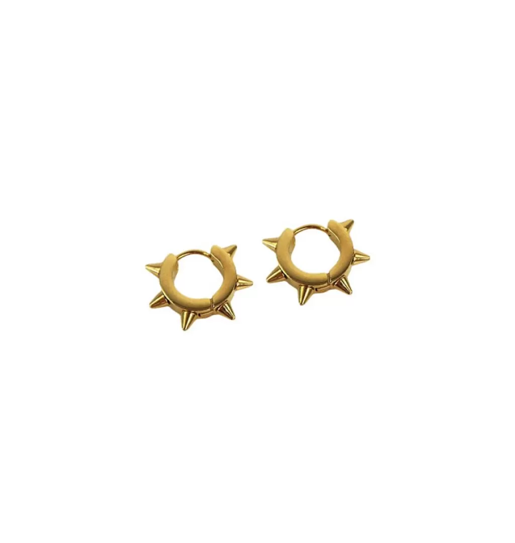 Best WOS UP Kai Tag Mini Earrings Gold