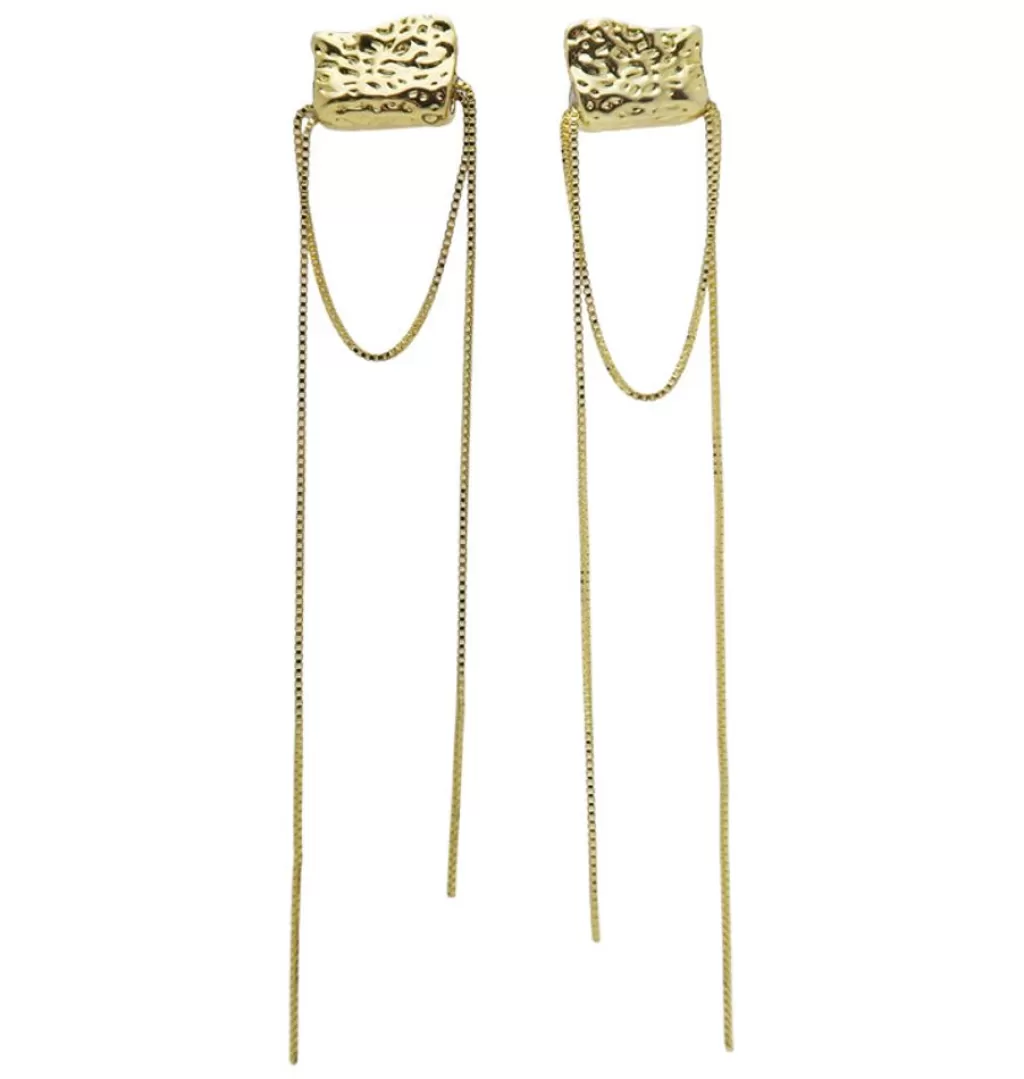 Shop WOS UP Karen Earrings Gold
