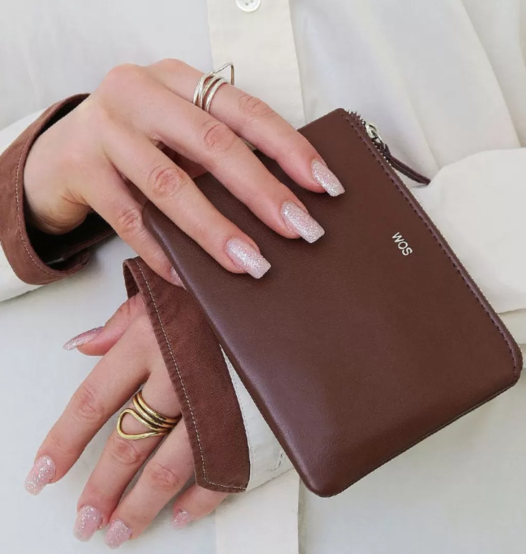 Flash Sale WOS Keeper Wallet Brown