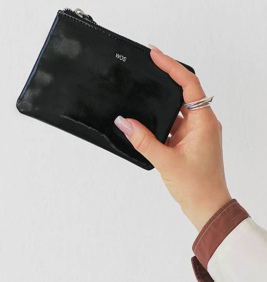 Cheap WOS Keeper Wallet Metallic Black