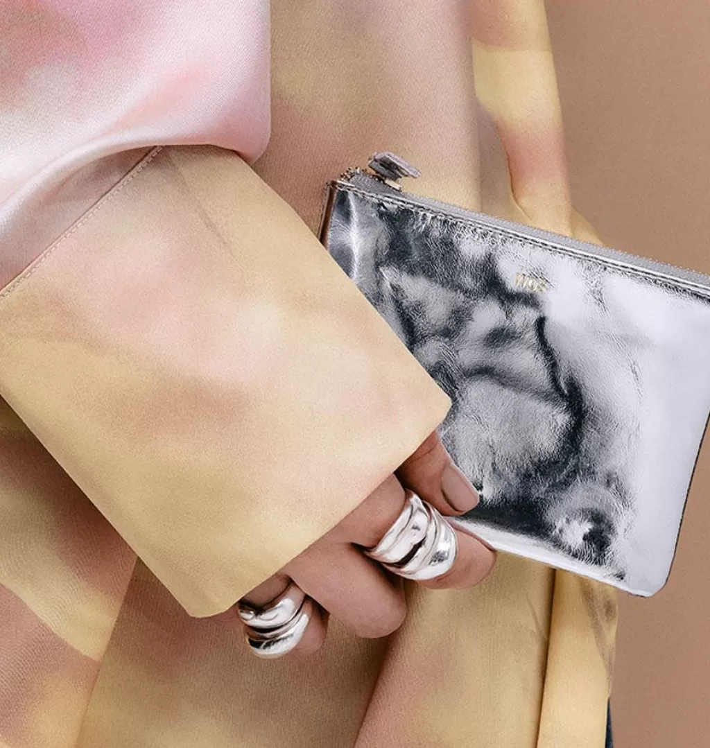 Clearance WOS Keeper Wallet Silver