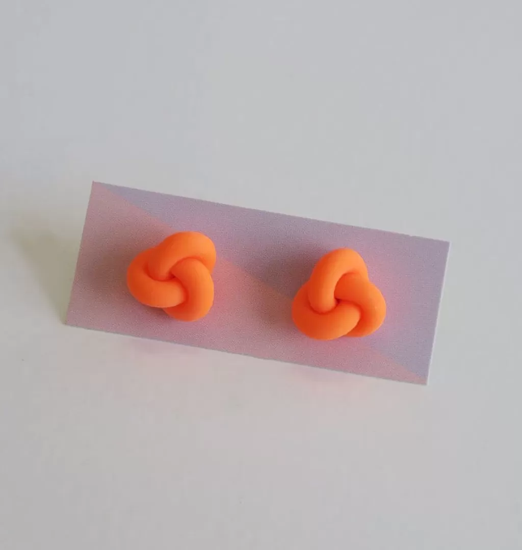 Store OCH FORM Knutar Small Orange