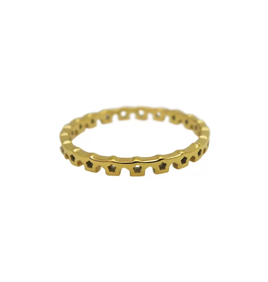 New WOS UP Lajka Ring Gold