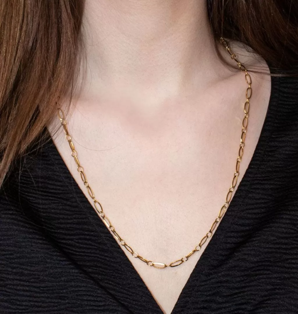 Best Sale WOS UP Layer 1 Necklace Gold