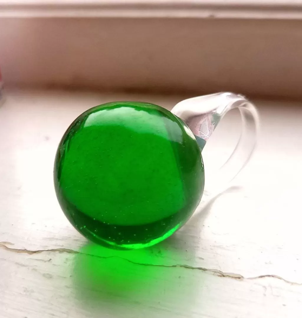 Fashion LCL Ring Globe Lime