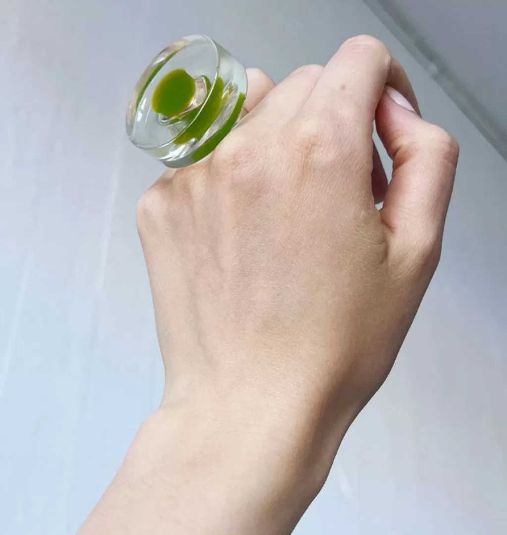 Store LCL Ring Round Big Lime