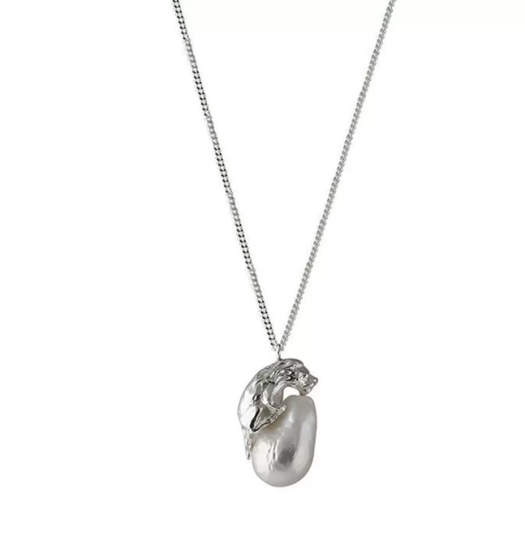 Cheap Carolinne B Lionpearl Necklace Silver