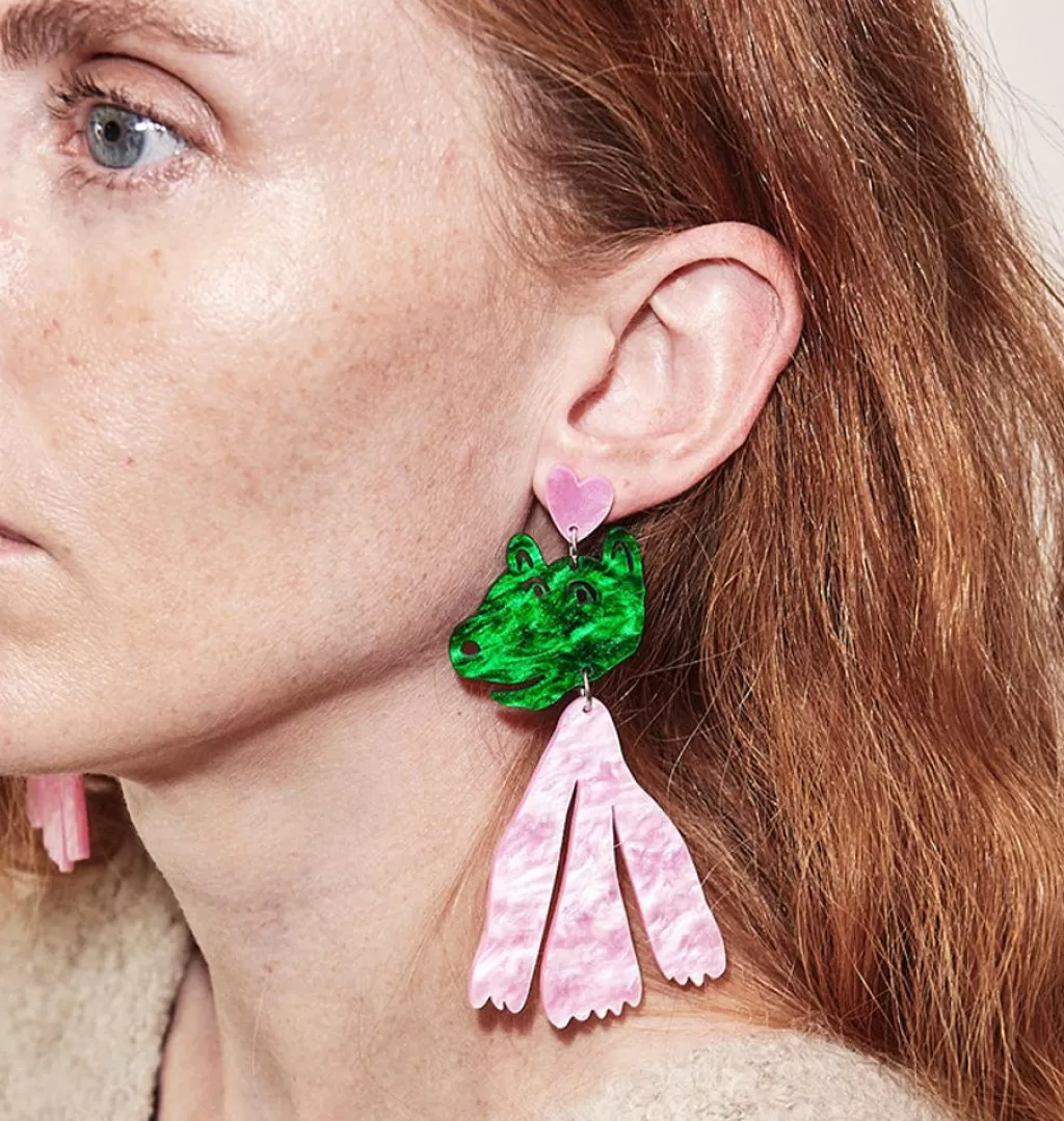 Hot WOS x girl crush bling Lucky You Orhangen Rosa