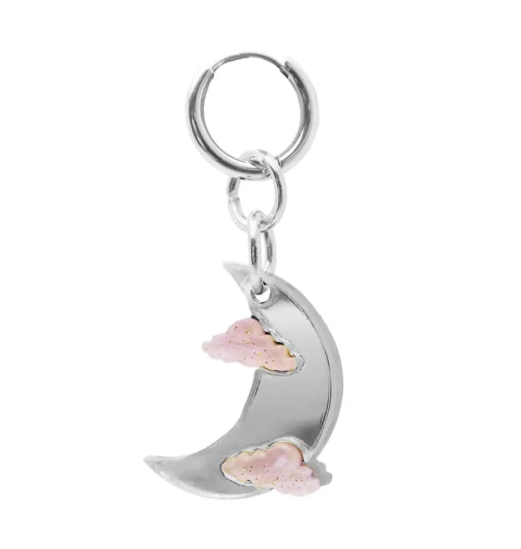 Flash Sale WOS Lunar Single Earring Silver