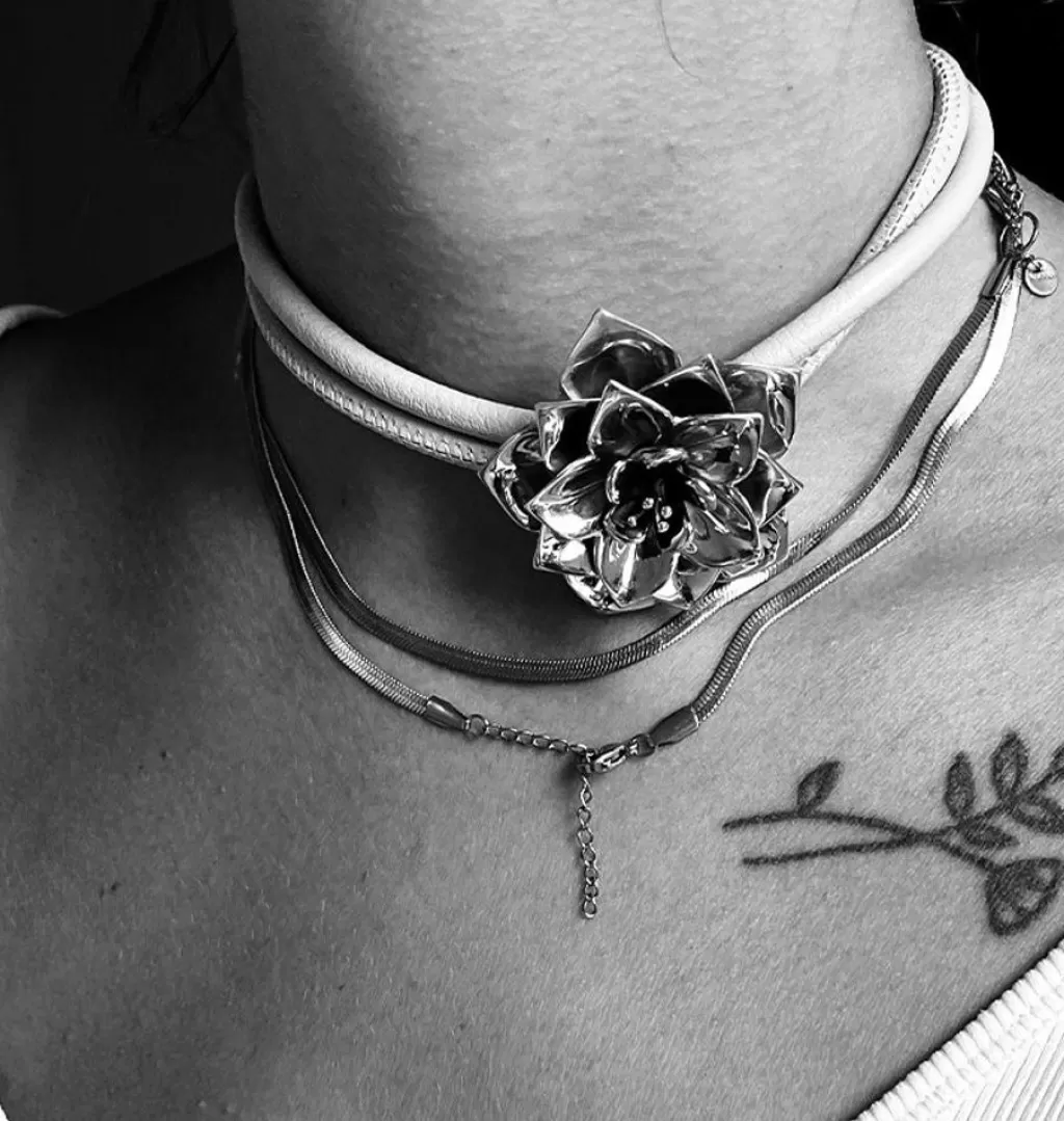 Outlet Sjösten Sweden Maidy Choker Brass