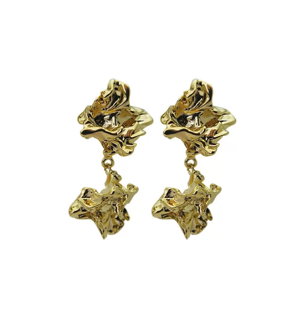 New WOS UP Mandy Earrings Gold