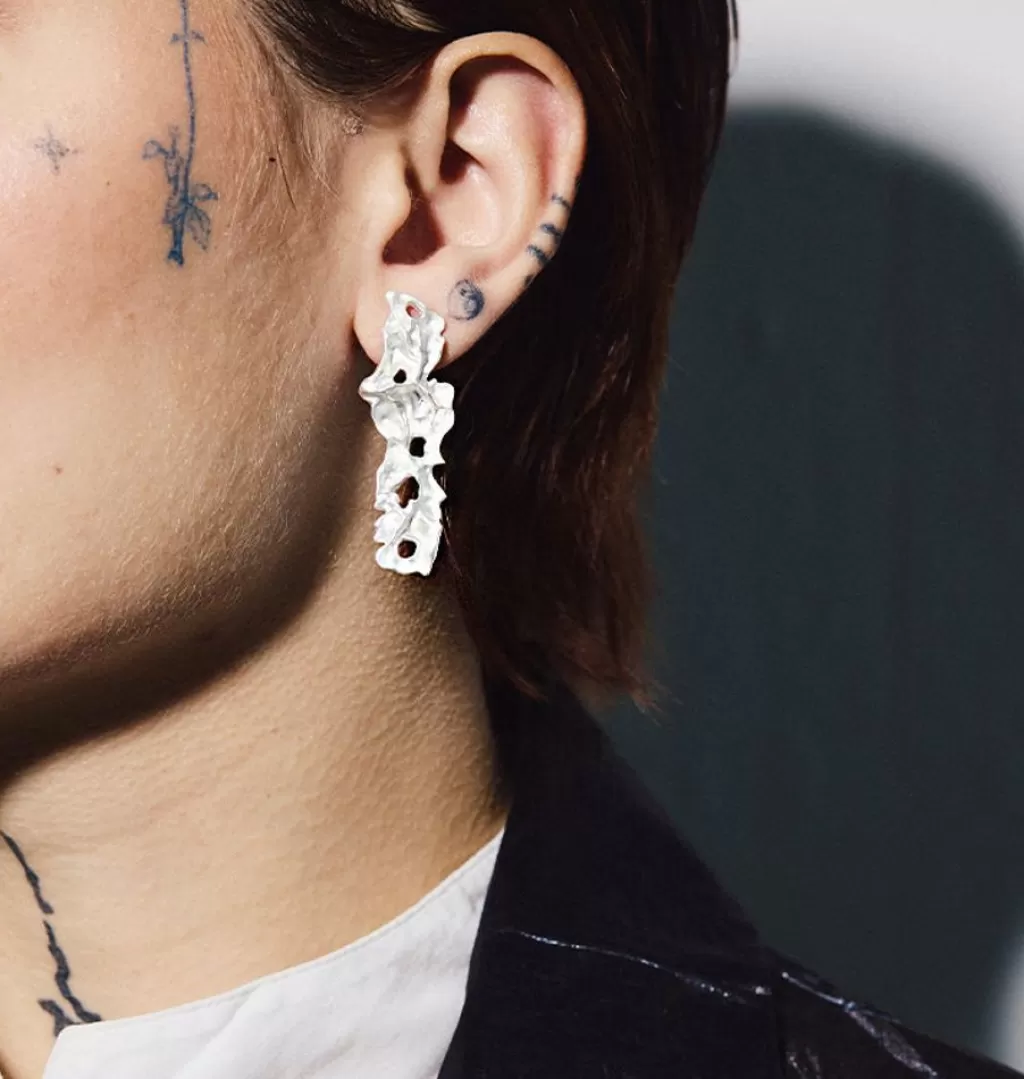 Best Sale WOS UP Marlene Earrings Silver