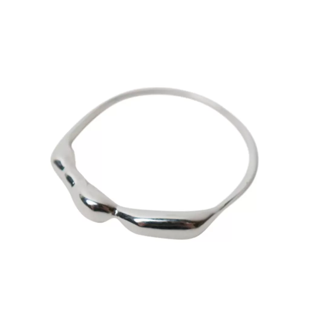 Cheap WOS Mini Bulky Ring Silver