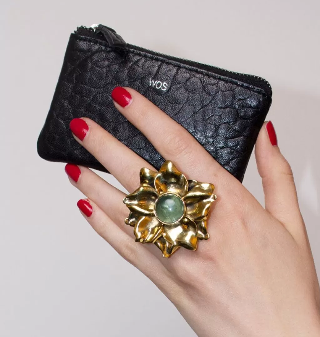 Fashion WOS Mini Keeper Wallet Black