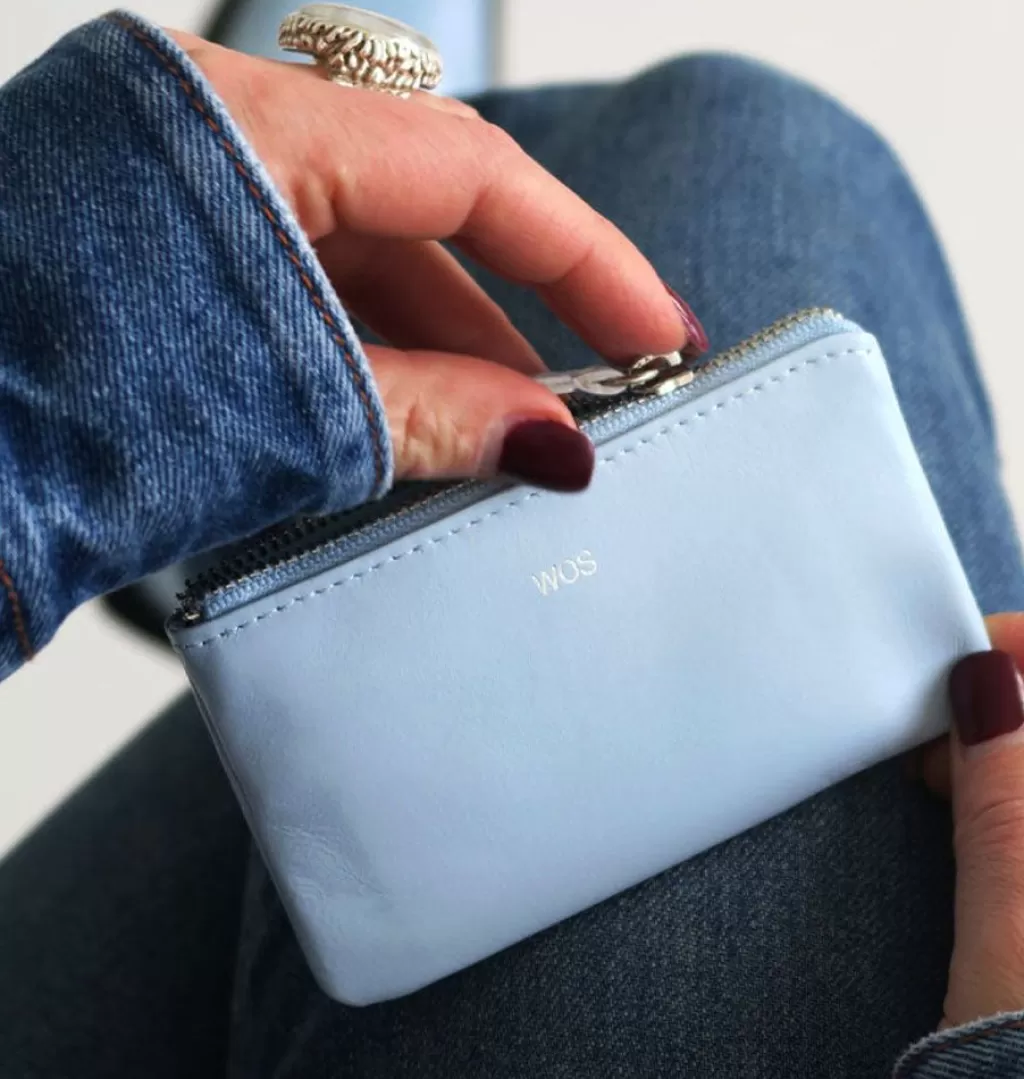 Online WOS Mini Keeper Wallet Blue