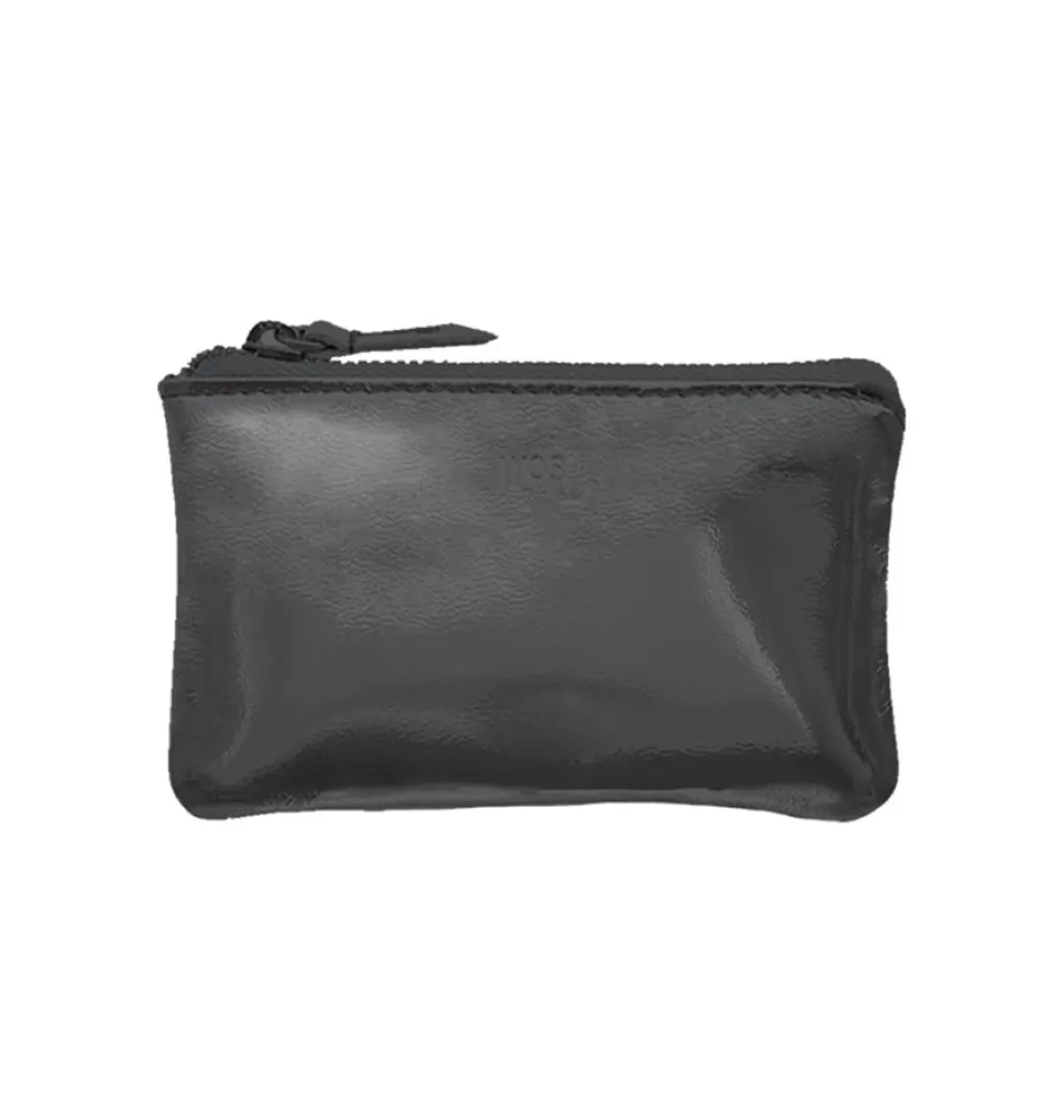 Clearance WOS Mini Keeper Wallet Metallic Black