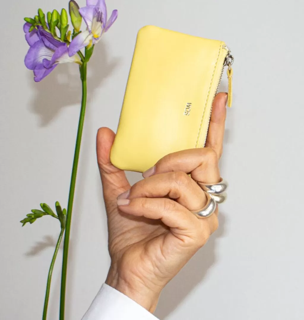Best Sale WOS Mini Keeper Wallet Yellow