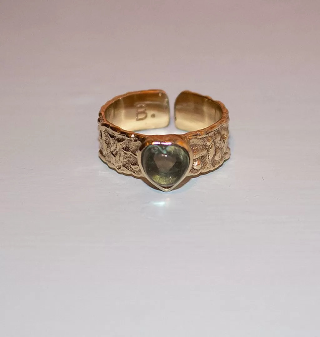 Best Sale Bedazzled Mini Rio Fluorite Brass
