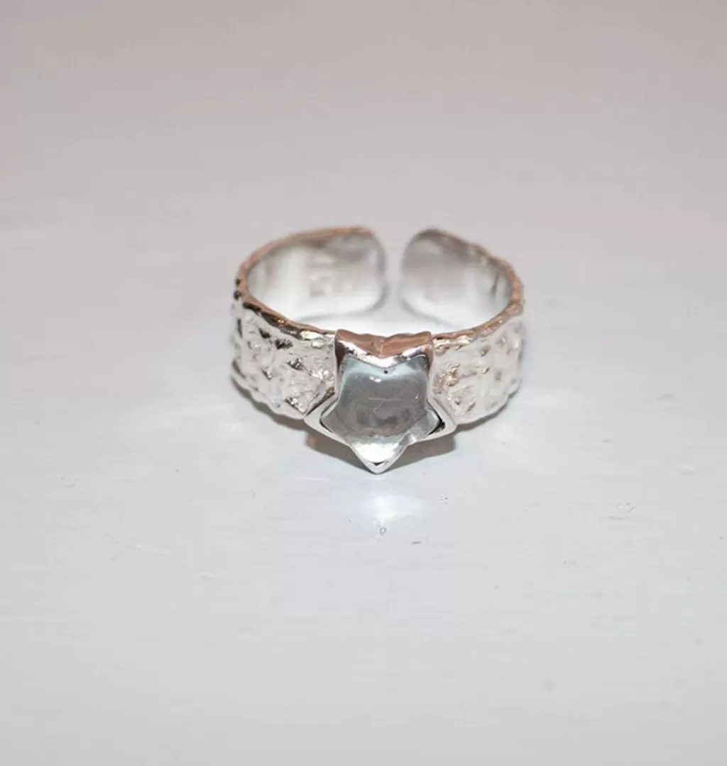 Clearance Bedazzled Mini Ursa Topaz Silver