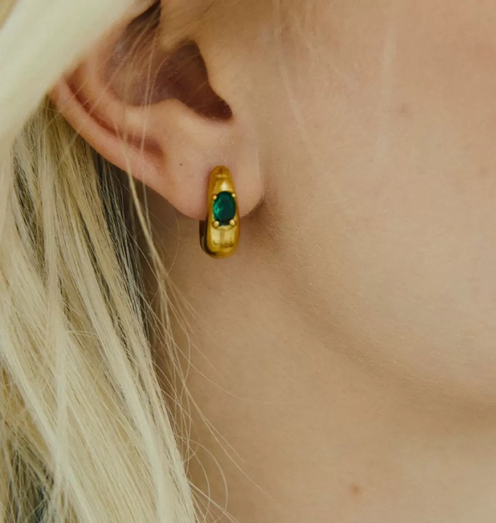 New WOS UP Molly Green Hoop Gold