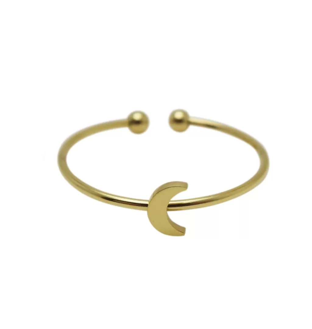 Fashion WOS Moon Ring • Gold