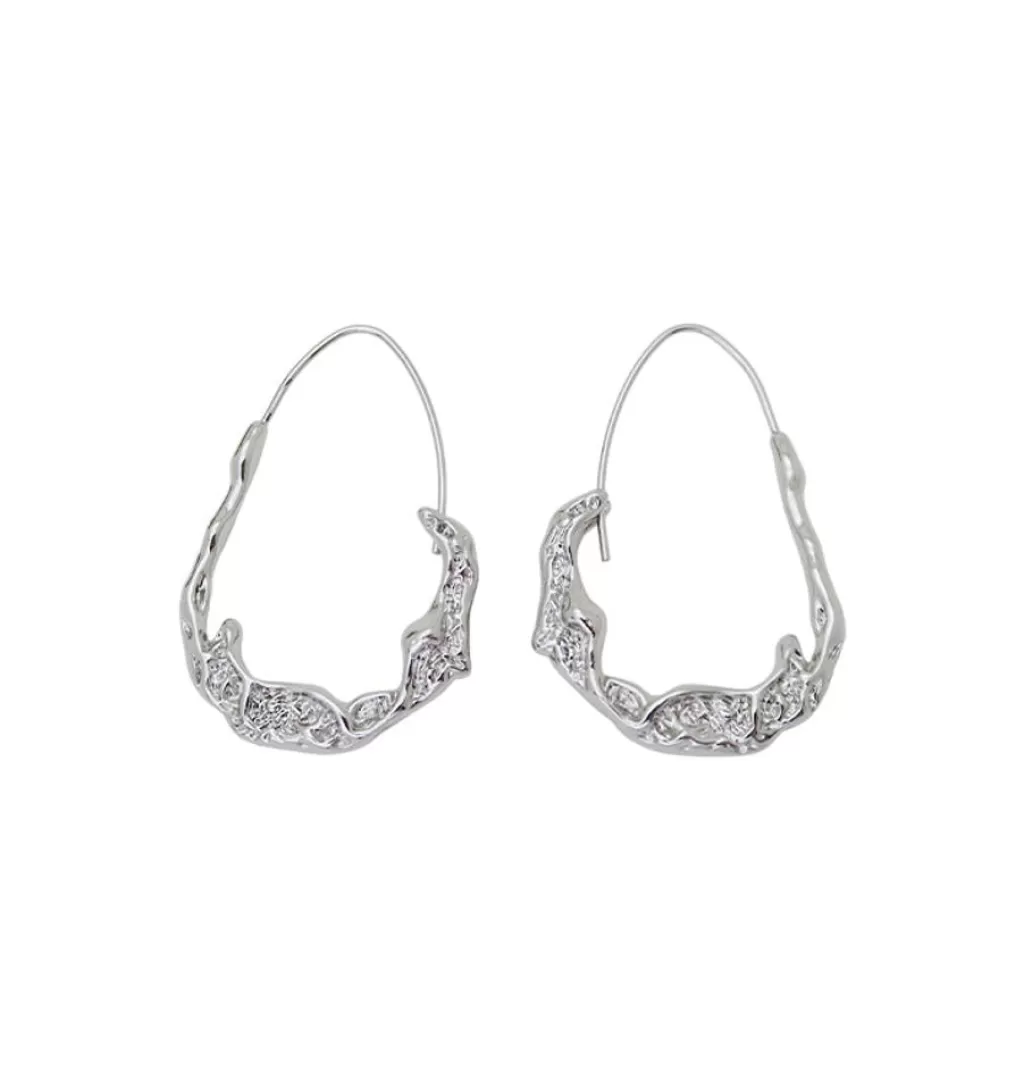 Best Sale WOS UP Nature Earrings Silver