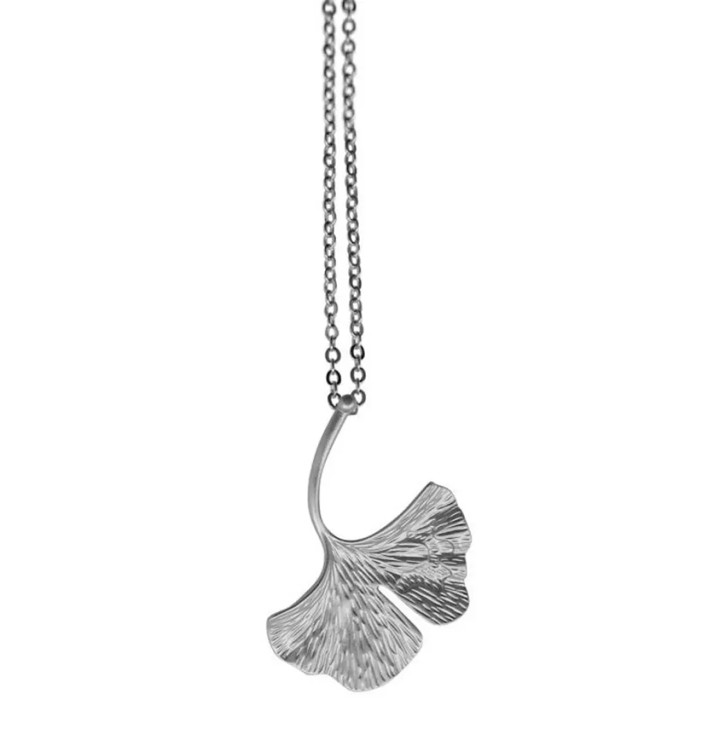 Hot AngelPearls Necklace Ginko • Silver