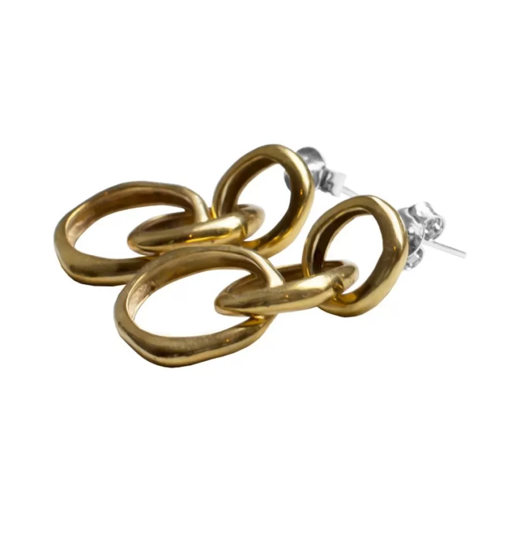 Best Bedazzled No Strings Earrings • Gold