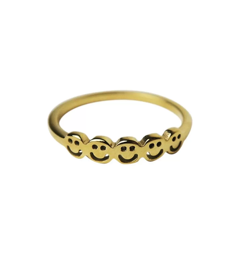Clearance WOS UP Not Sad Ring Guld