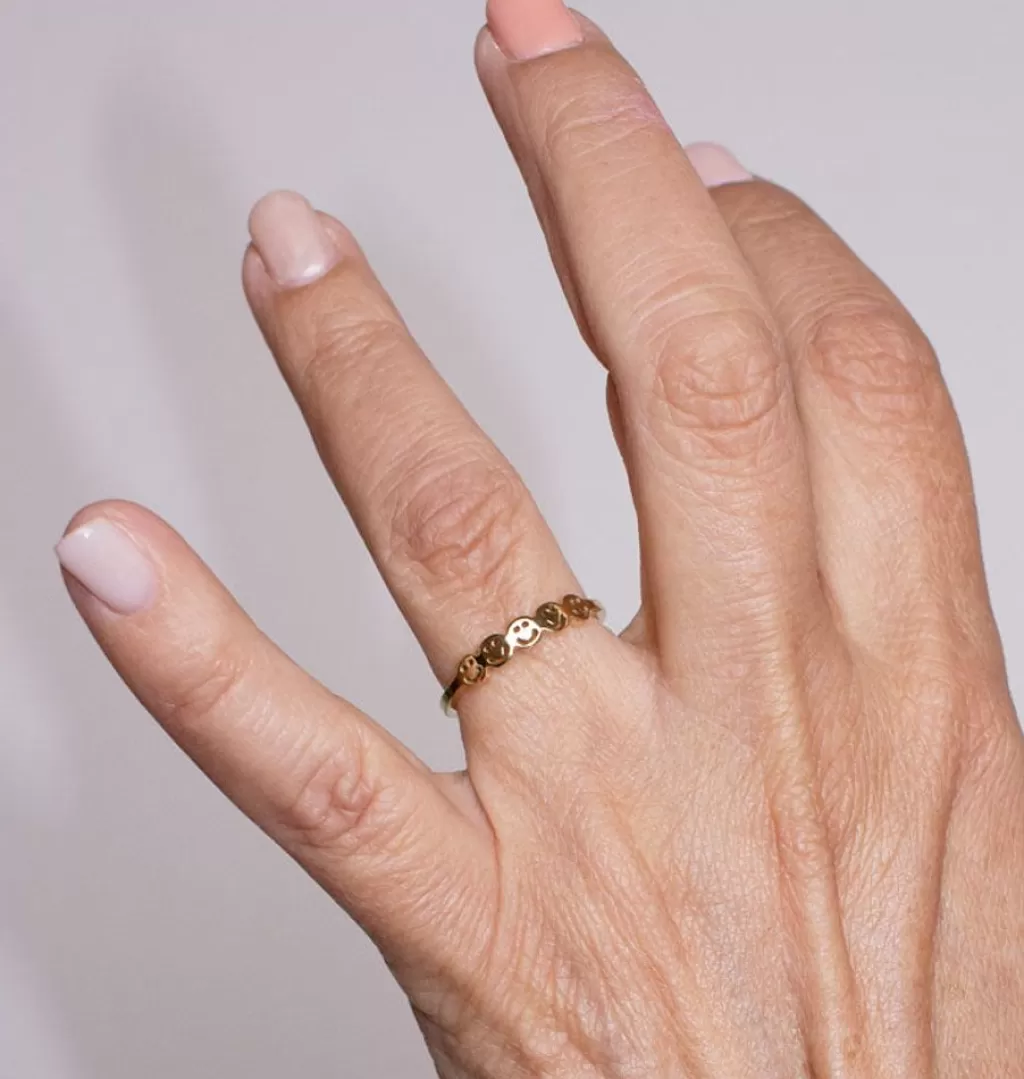 Clearance WOS UP Not Sad Ring Guld