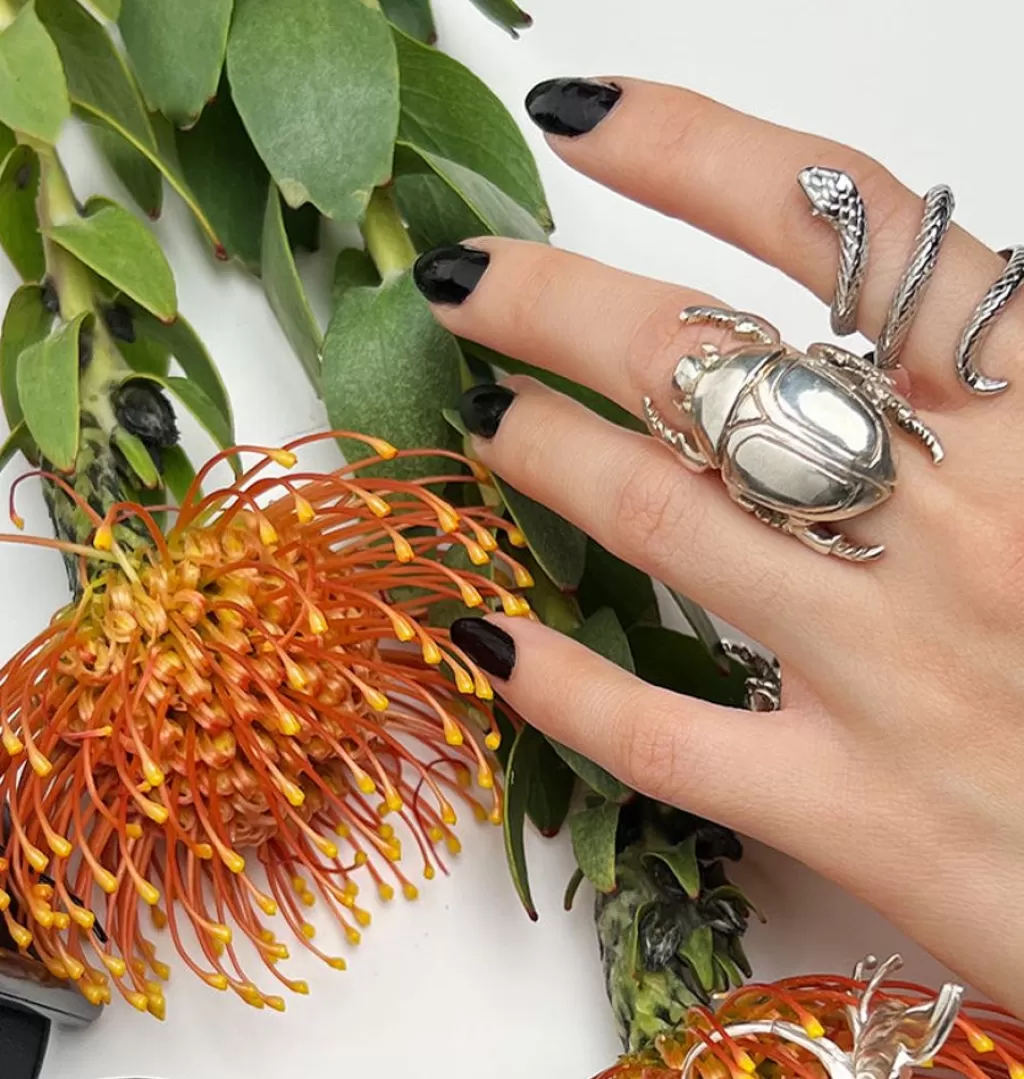 Online WOS UP Orm Silver Ring