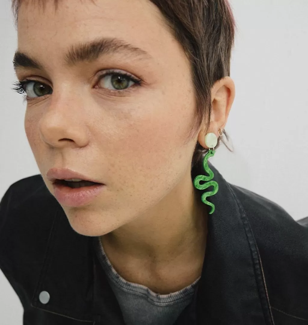 Flash Sale WOS x Liv och Ellen Ormar Earrings