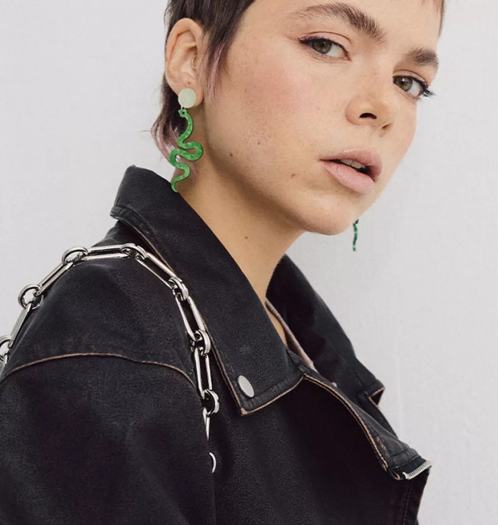 Flash Sale WOS x Liv och Ellen Ormar Earrings