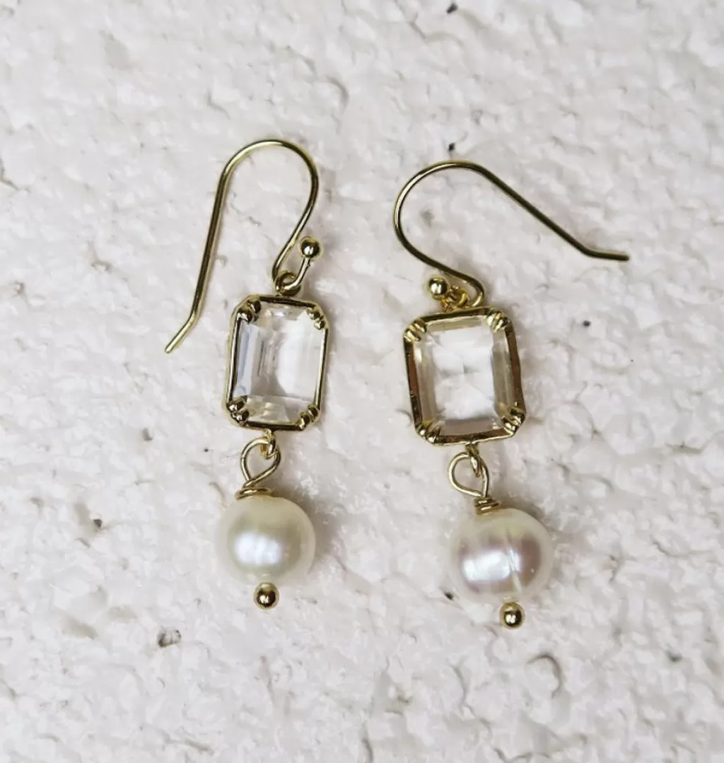 Cheap AngelPearls Parlorhange White Pearl Rectangle
