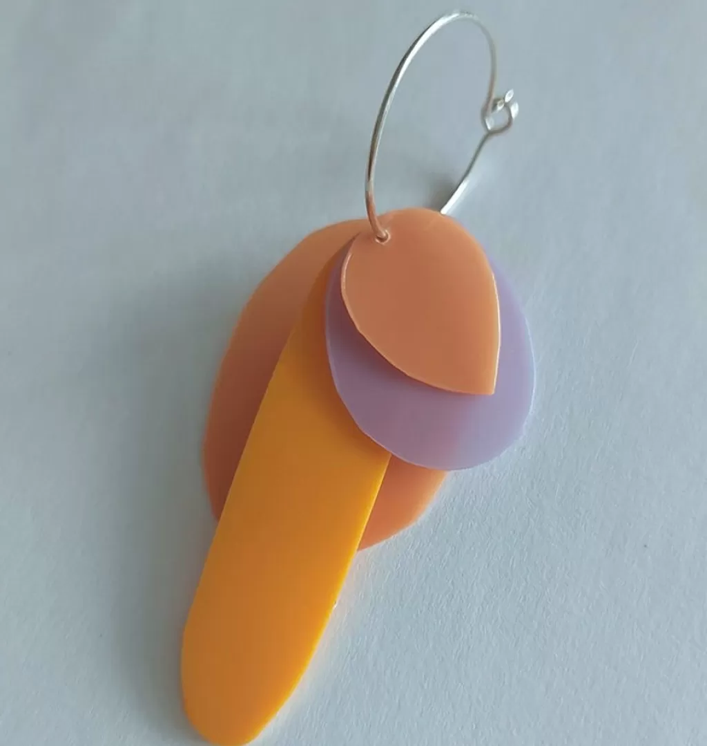 Best Studio Skata Parrot Singelorhange Teracotta Orange Lila