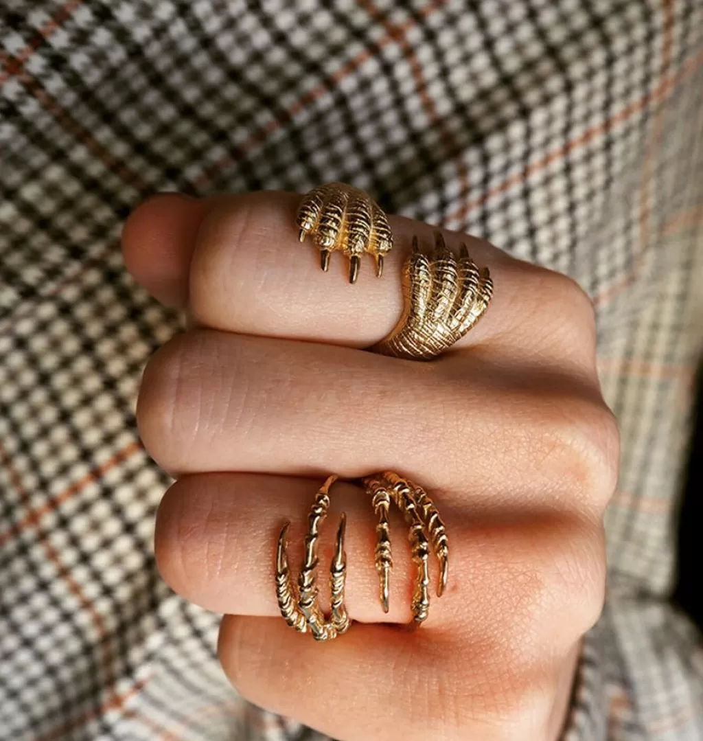 Best Sale Carolinne B Paw Ring • Gold