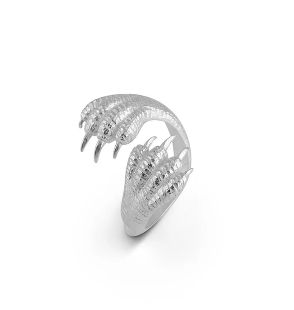 Shop Carolinne B Paw Ring • Silver