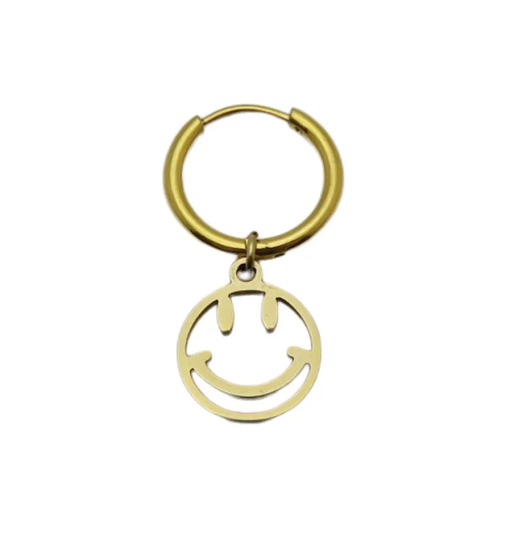 Best Sale WOS UP Pleased Gold Single Earring