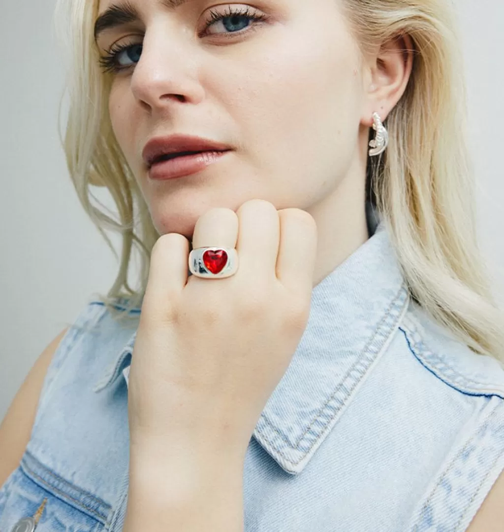 Clearance WOS UP Red Amore Ring