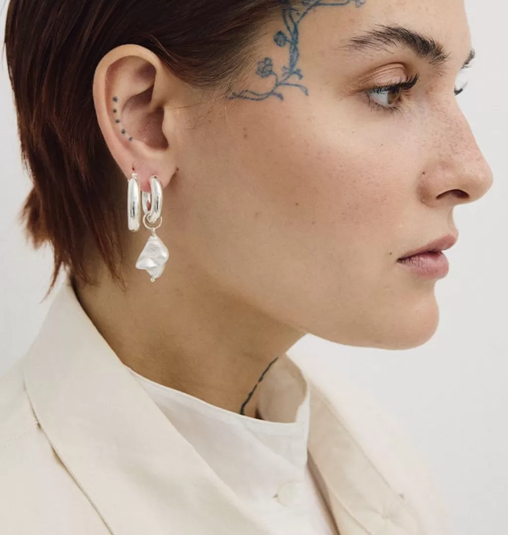 Best Sale WOS Robinette Earrings • Silver