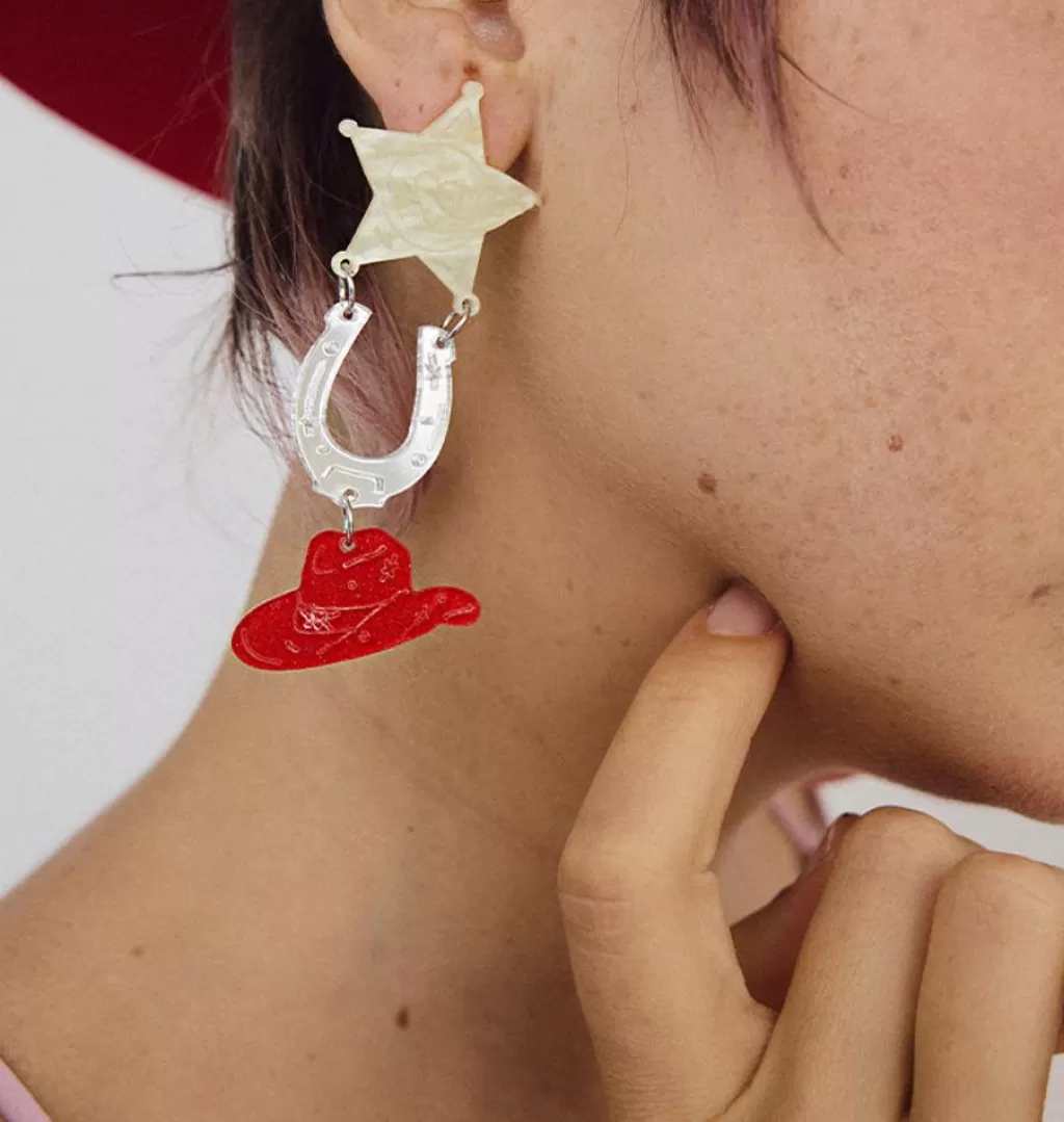 New WOS x Liv och Ellen Rodeo Earrings