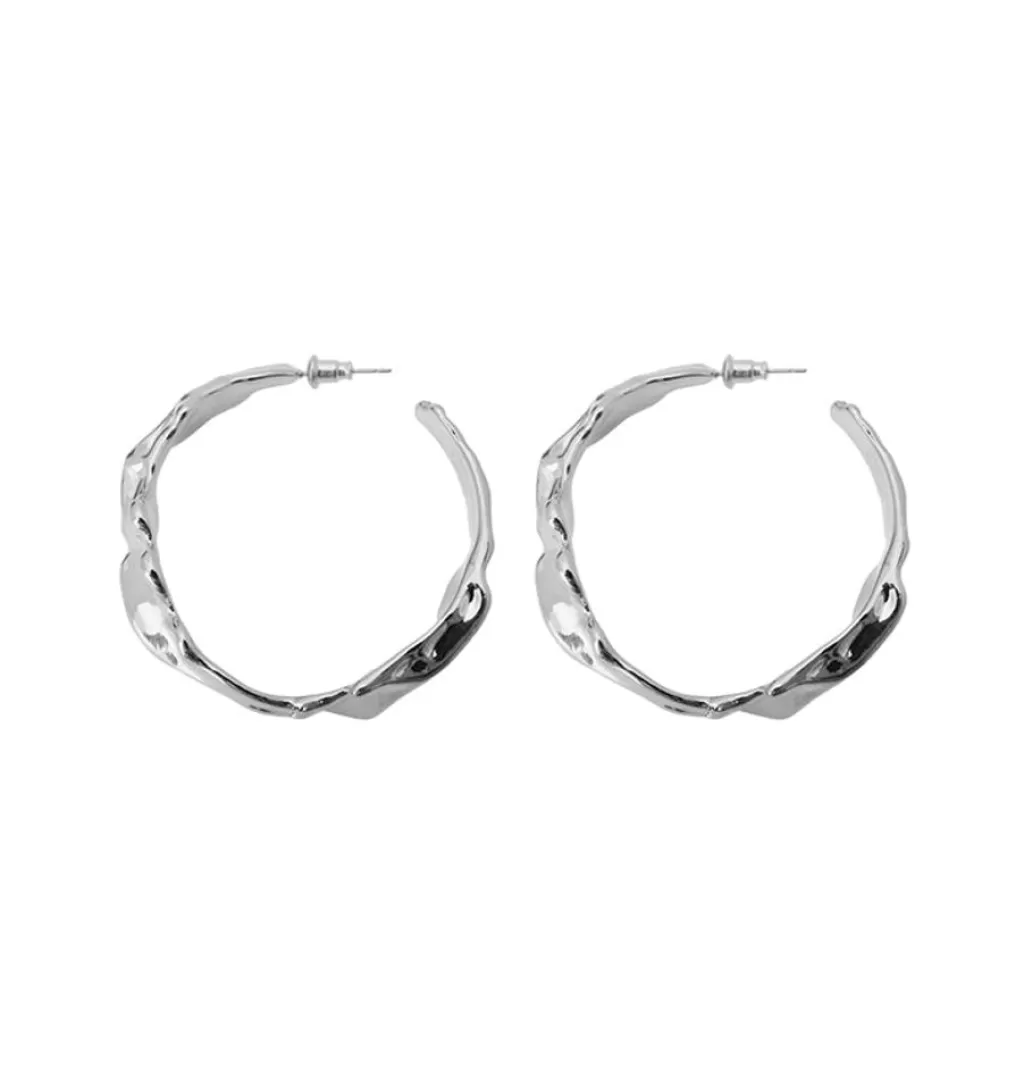 Best Sale WOS UP Sandy Earrings Silver
