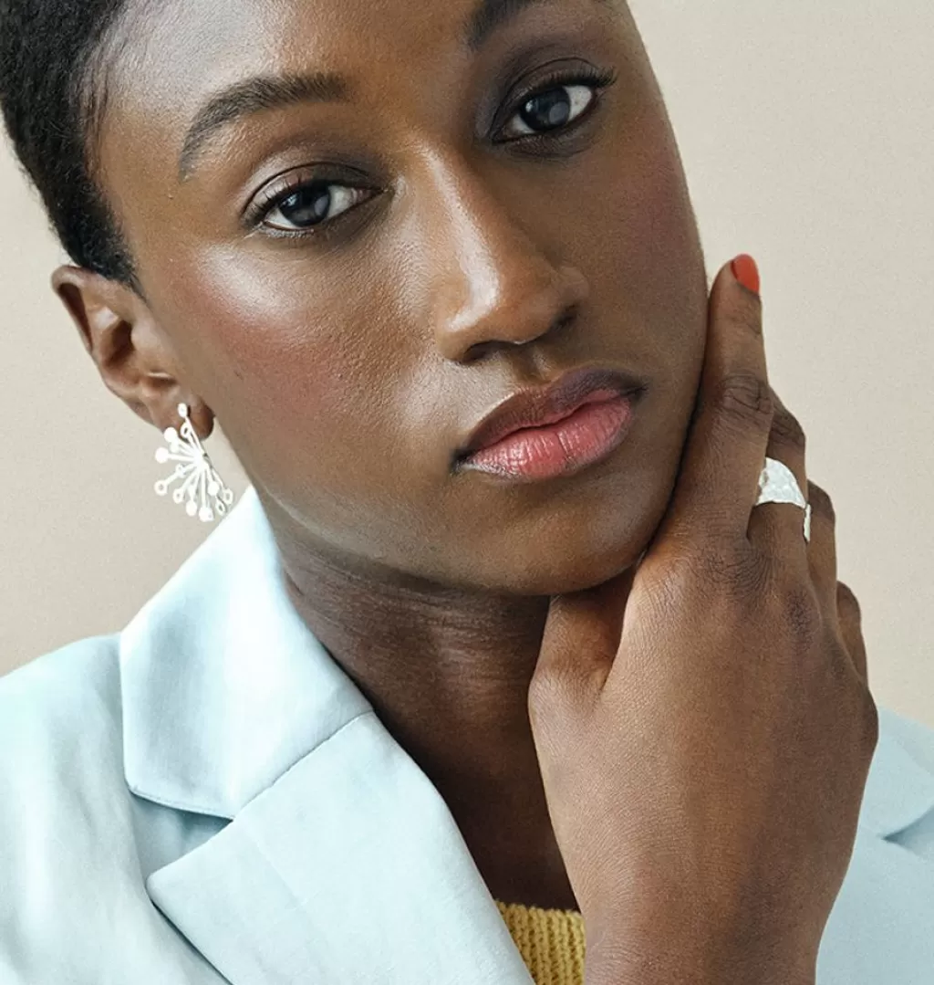 Sale WOS UP Sigrid Silver Earrings